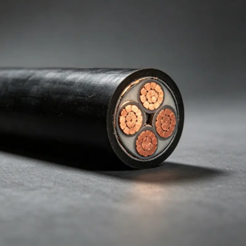 Tembaga PVC FR Low Voltage Power Kabel